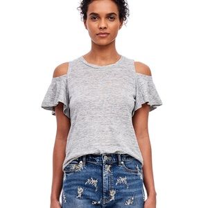 Rebecca Taylor COLD SHOULDER TEE